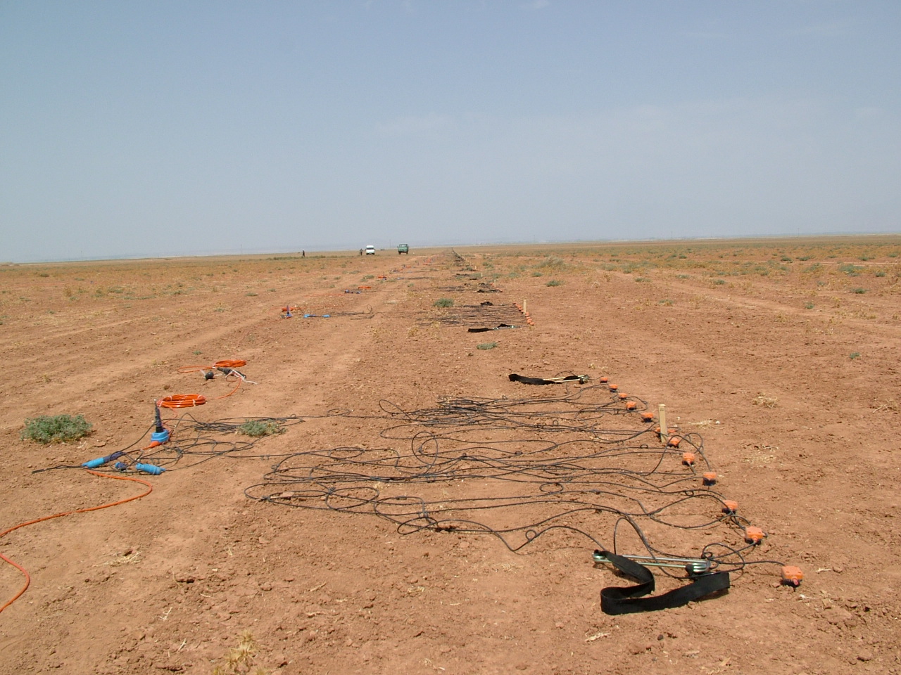 Niğde kara sismik çalışması 2008