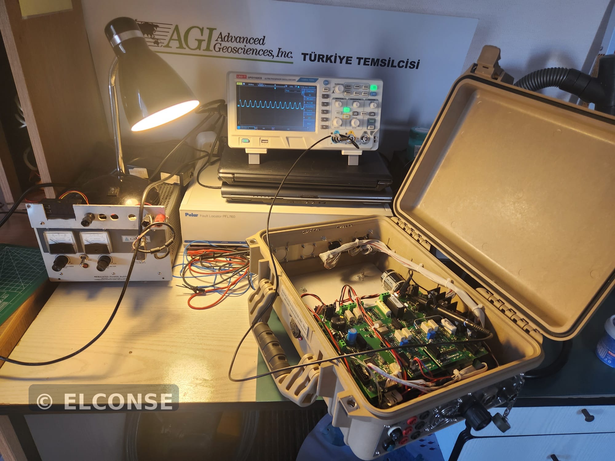 ELCONSE teknik servis test ve ölçüm çalışması